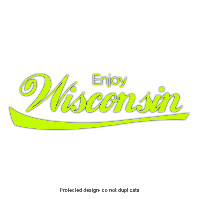 Enjoy Wisconsin Decal