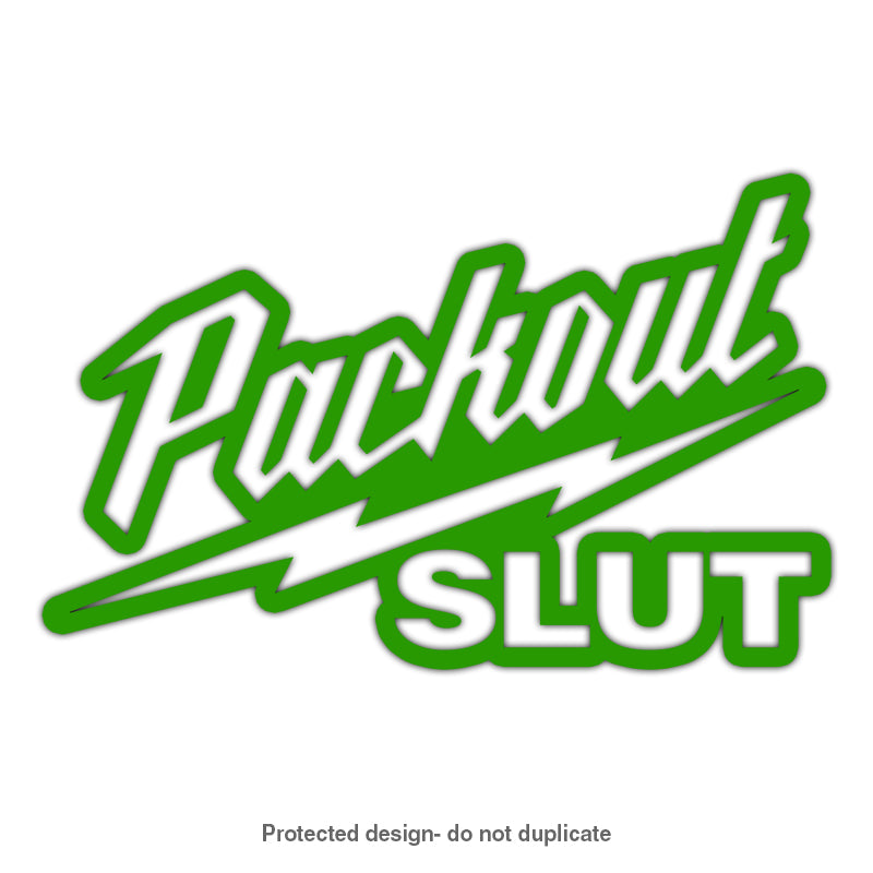 Packout Slut Decal