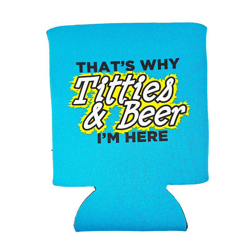 Titties and Beer Can Coozie