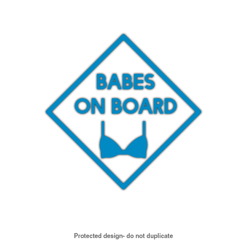 Babes On Board Decal