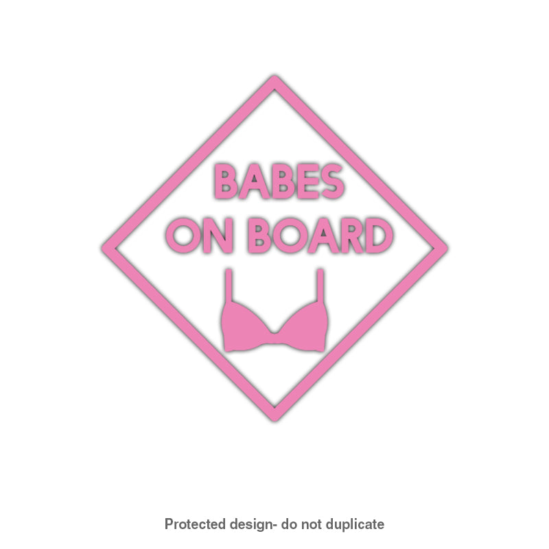 Babes On Board Decal