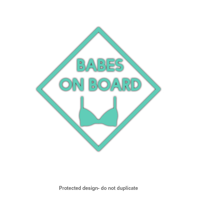 Babes On Board Decal