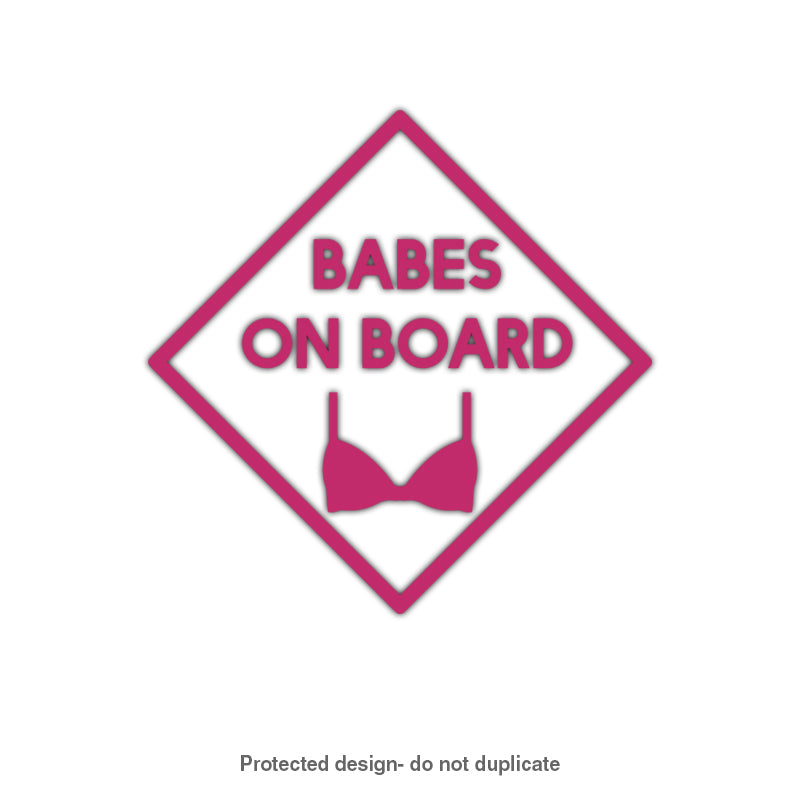 Babes On Board Decal