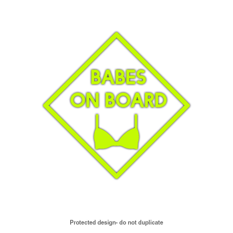 Babes On Board Decal
