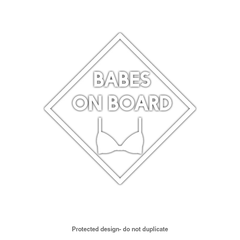 Babes On Board Decal