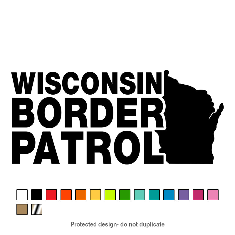 Border Patrol Decal