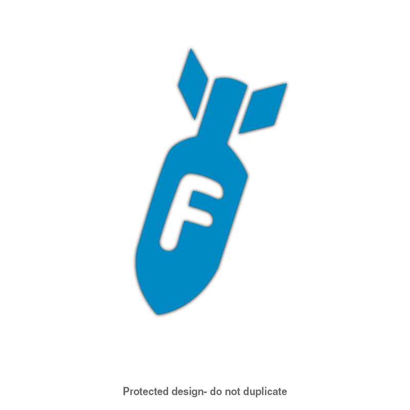 F Bomb Decal