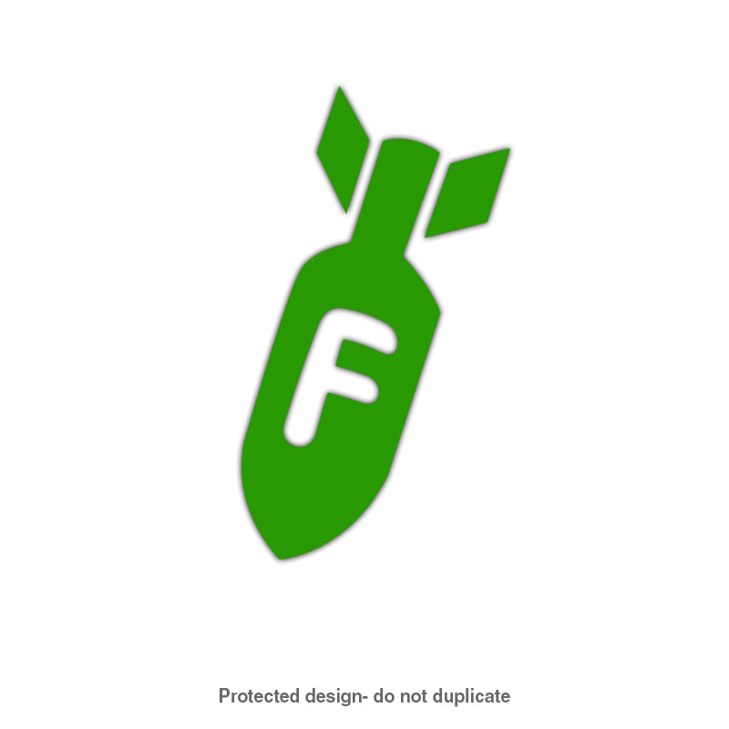 F Bomb Decal