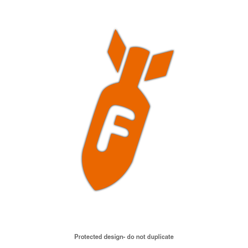 F Bomb Decal