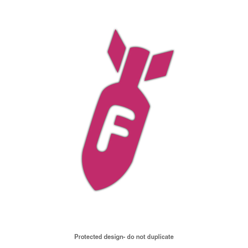 F Bomb Decal