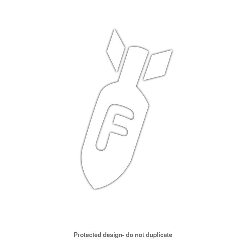 F Bomb Decal