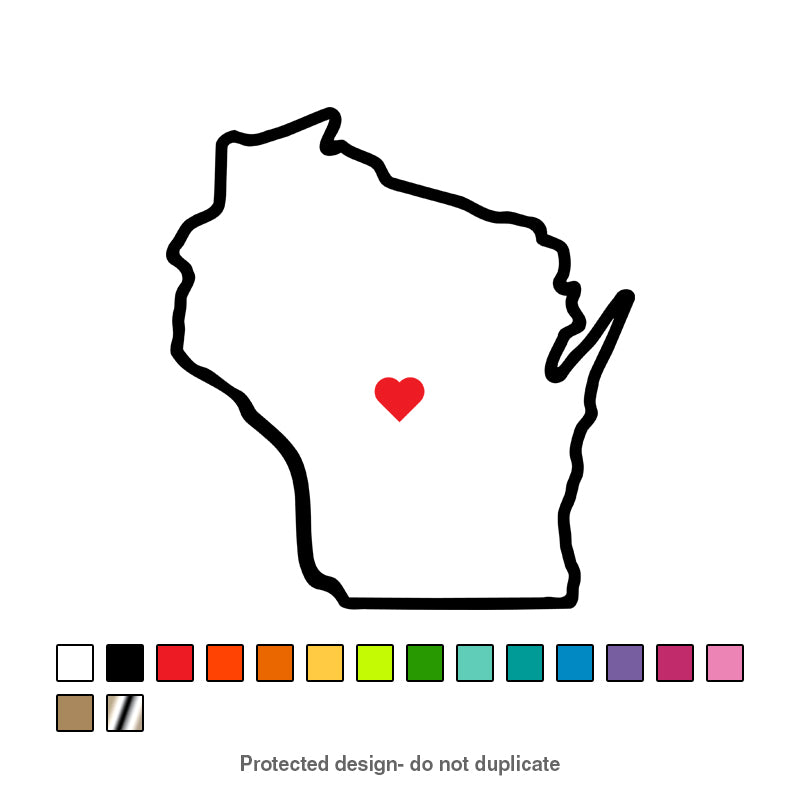 Wisconsin Hometown Decal