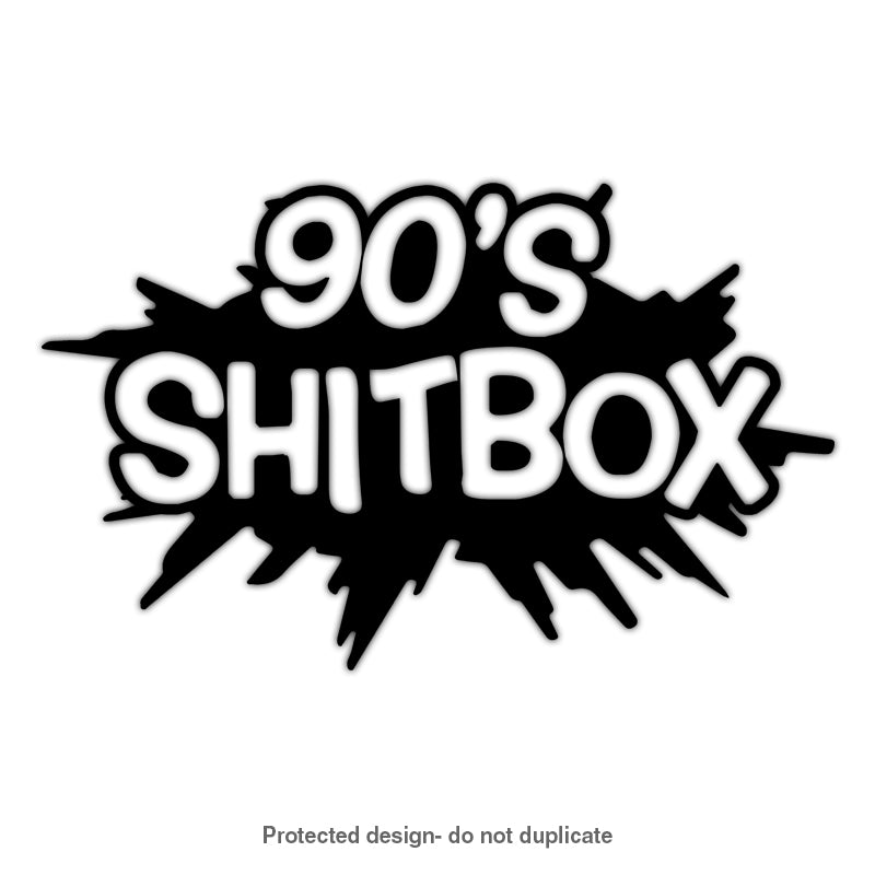 90's Shitbox Decal
