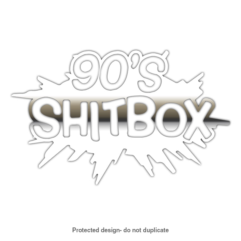 90's Shitbox Decal