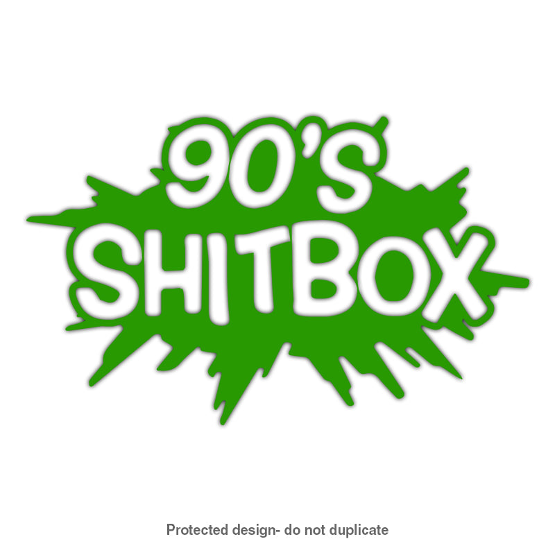 90's Shitbox Decal