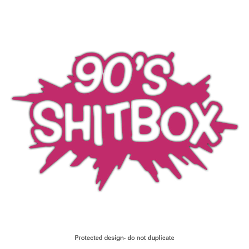 90's Shitbox Decal