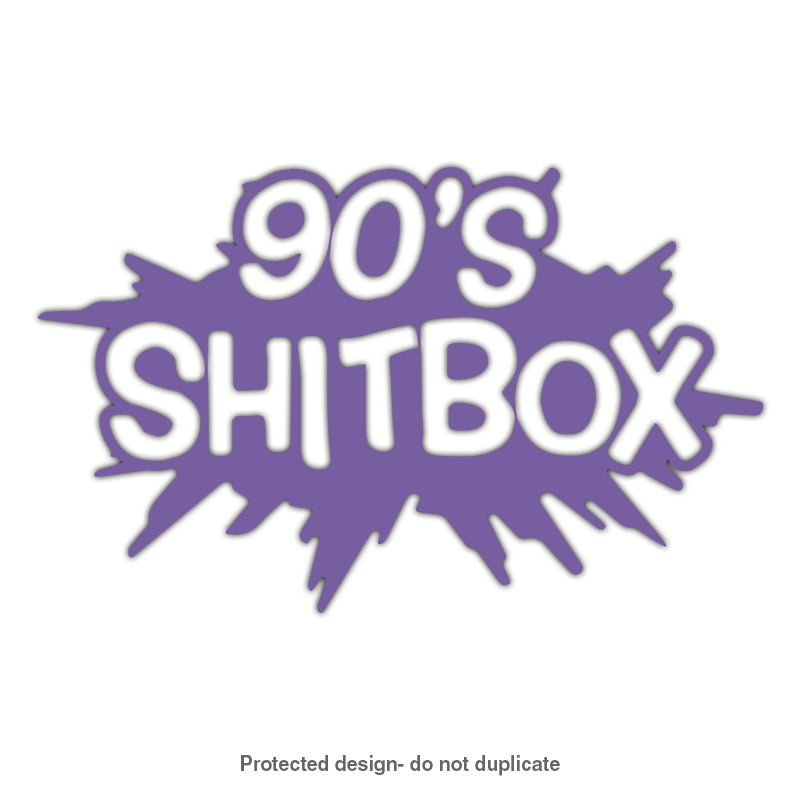 90's Shitbox Decal