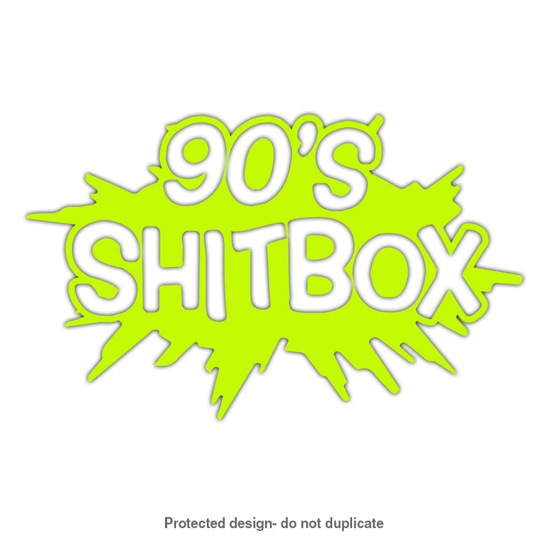 90's Shitbox Decal