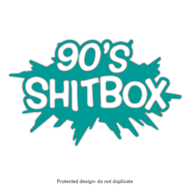 90's Shitbox Decal
