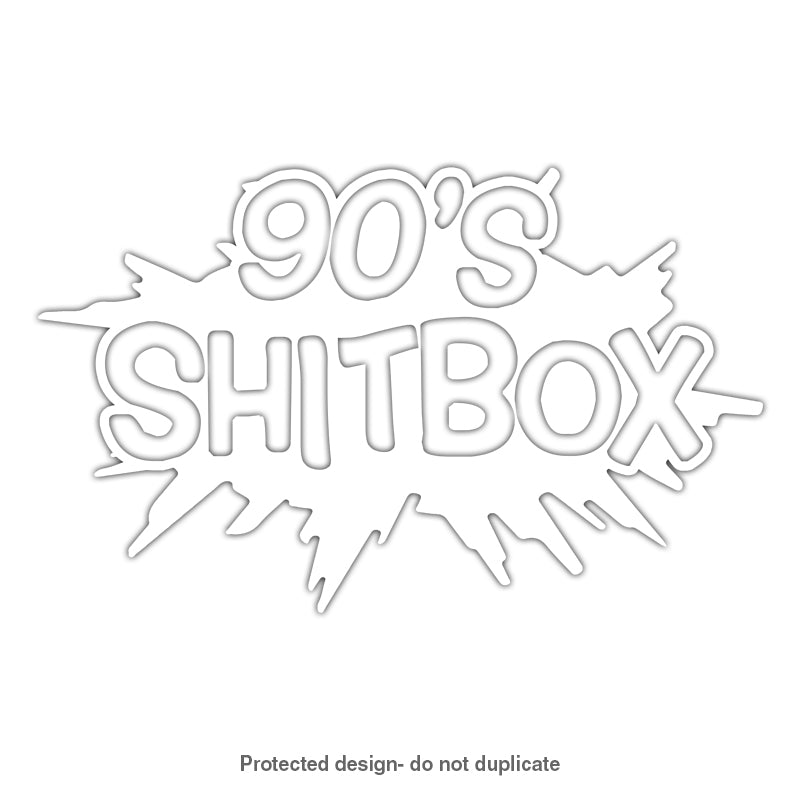 90's Shitbox Decal