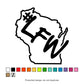 LFW State Logo Decal