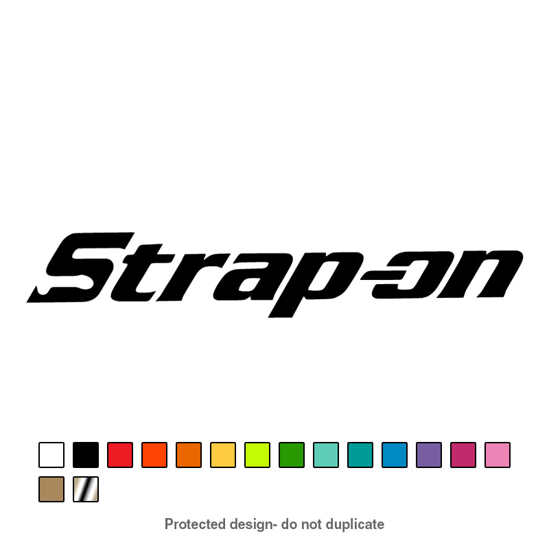 Strap On Decal