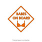 Babes On Board Decal