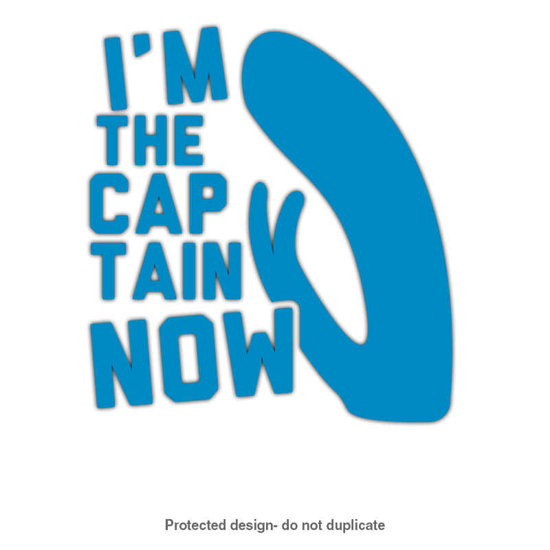 I'm The Captain Decal