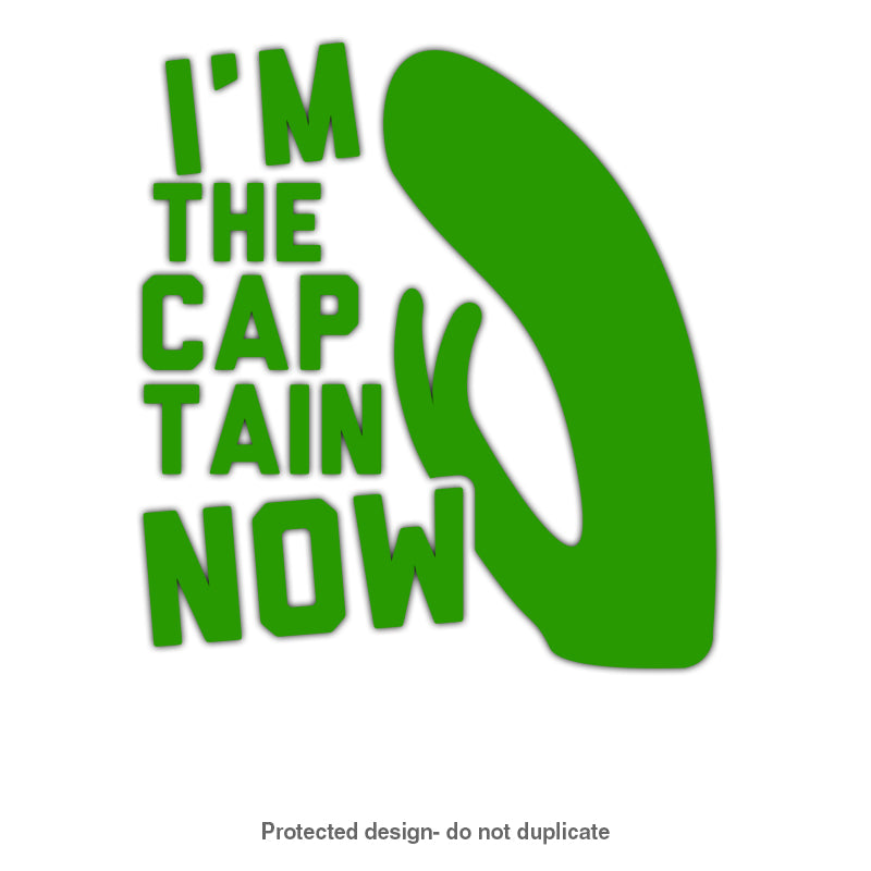 I'm The Captain Decal