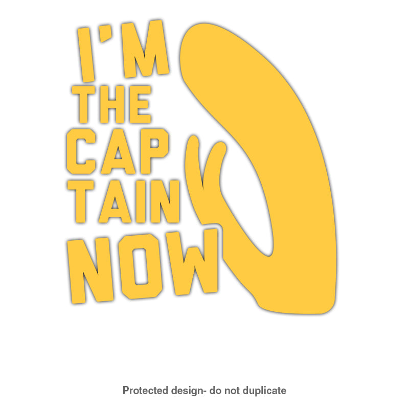 I'm The Captain Decal