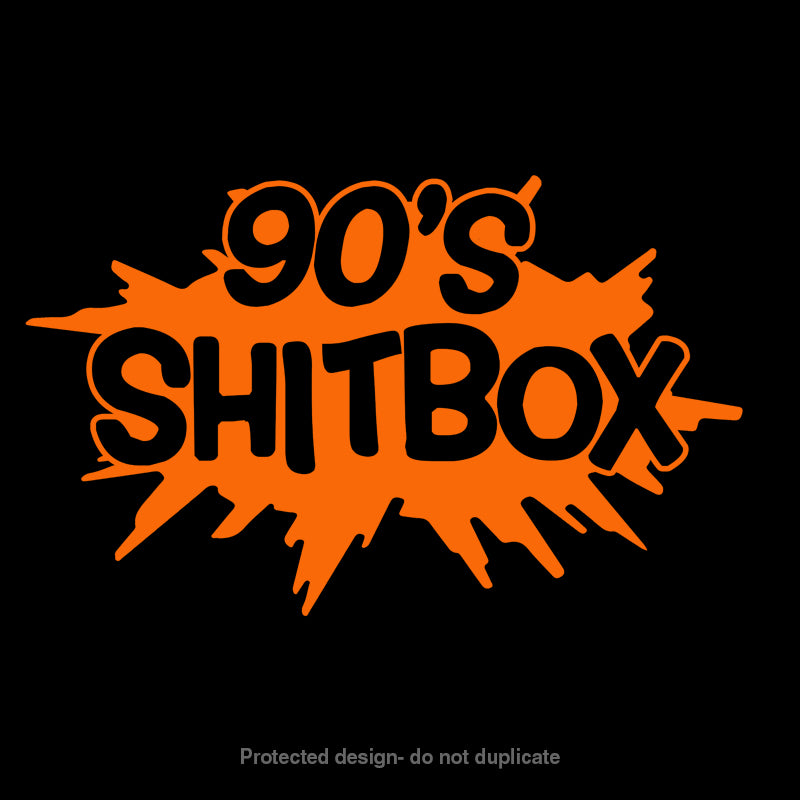 90's Shitbox Decal (Discontinued Colors)