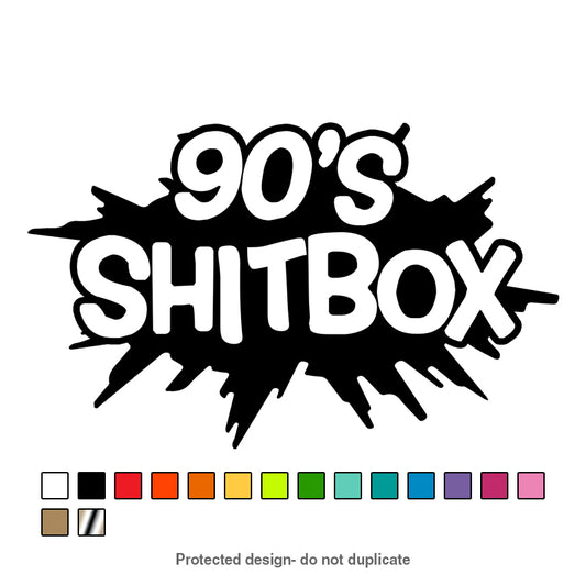 90's Shitbox Decal