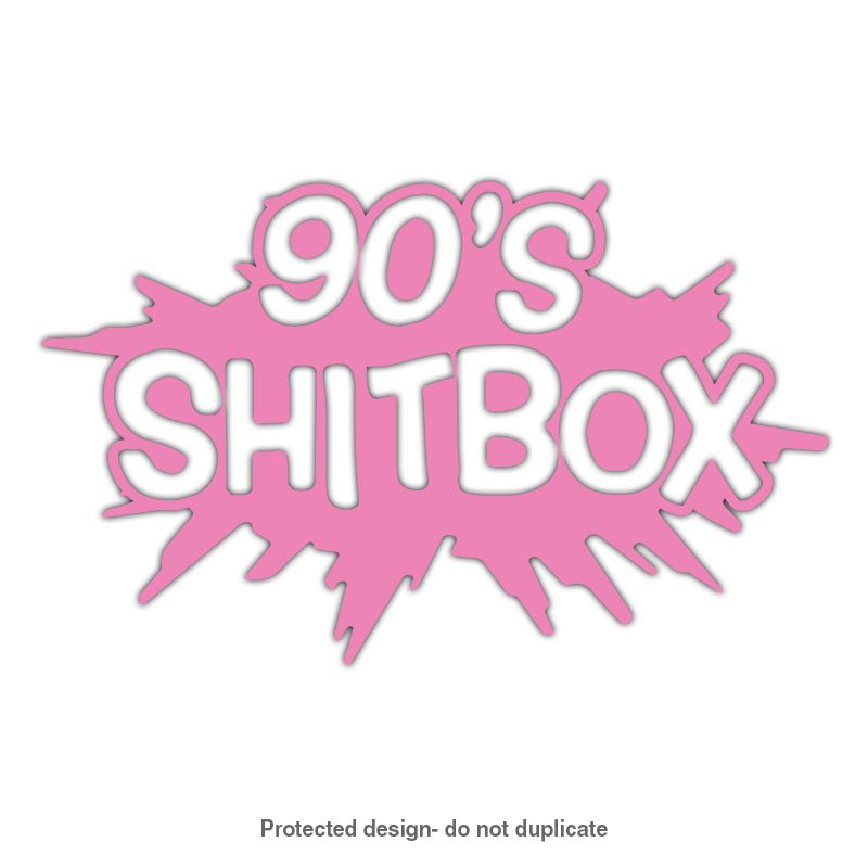 90's Shitbox Decal